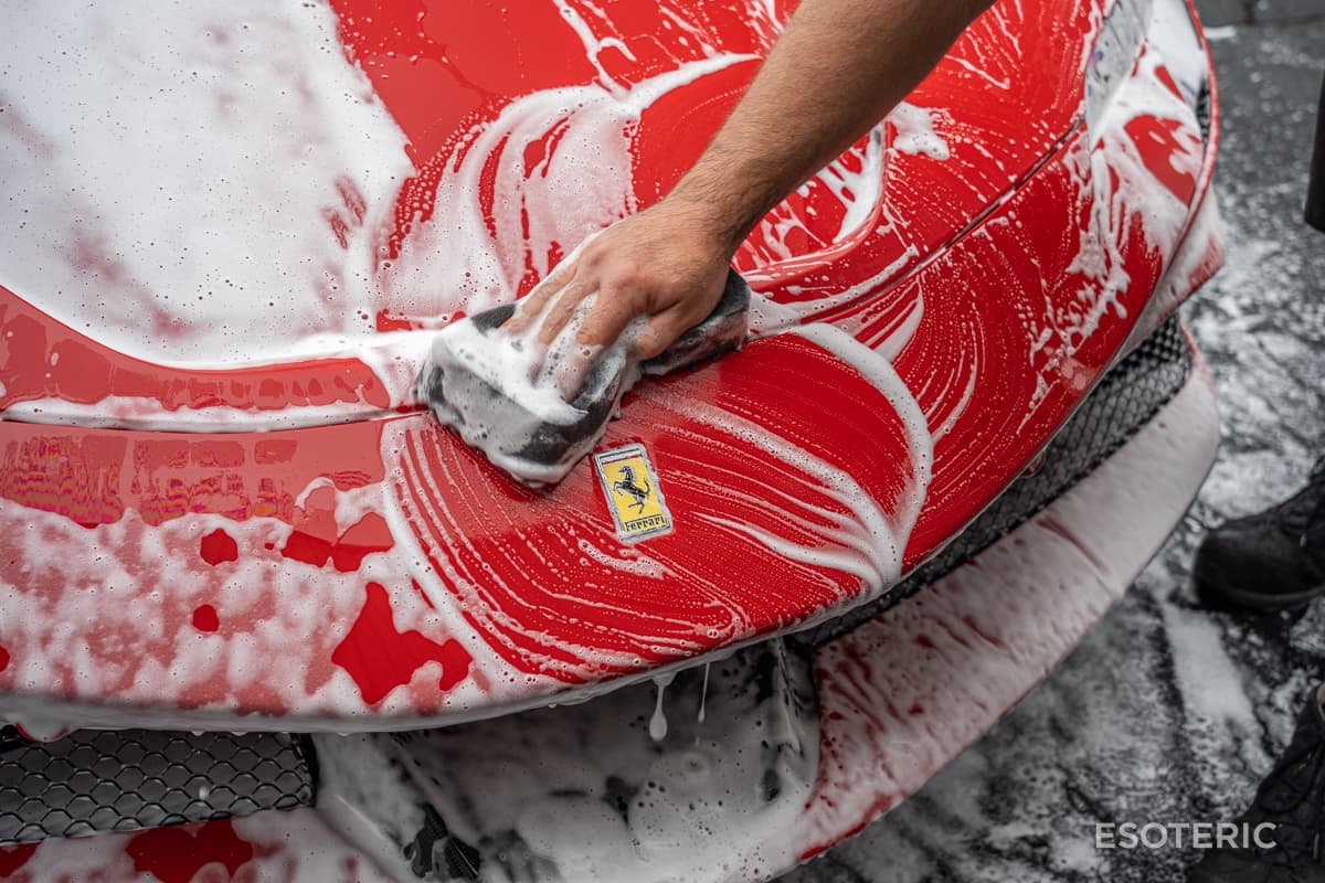 Autó külső mosása és ápolása